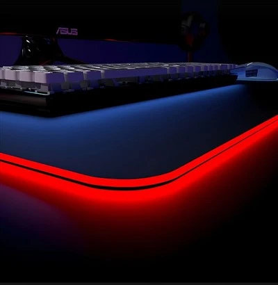 Vodootporna RGB LED podloga za miša